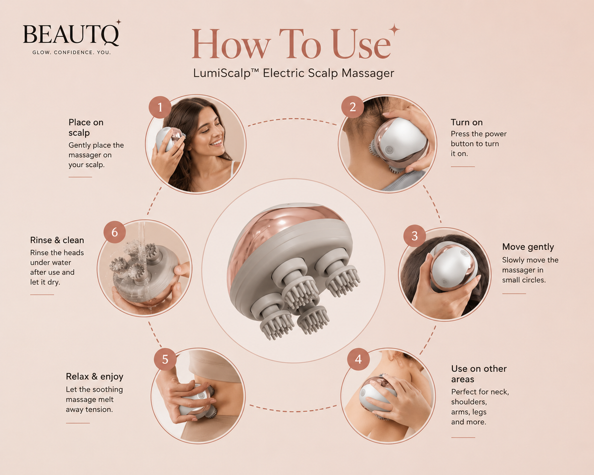 LumiRelax™ – Scalp & Body Massager