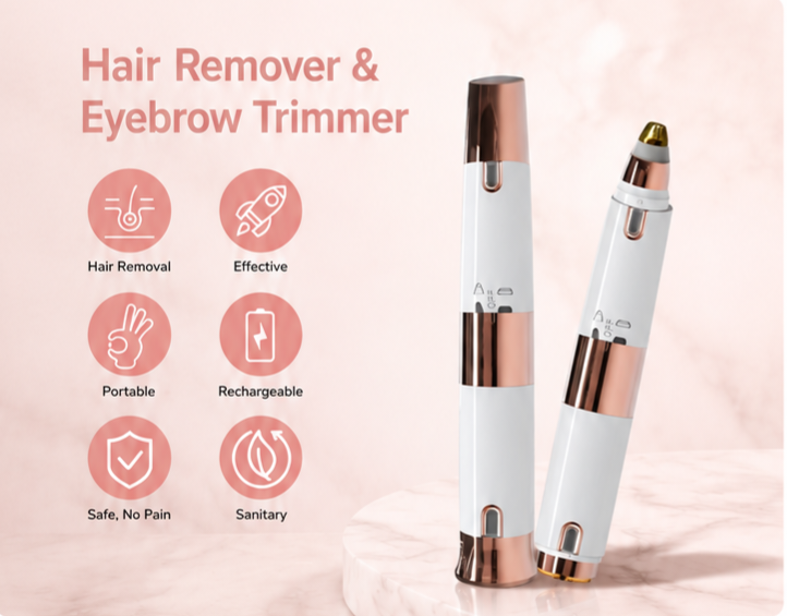 LumiSculpt™ 2-in-1 Hair Remover & Eyebrow Trimmer